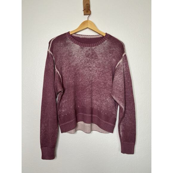 Lululemon Hazy Day Sweater in Plumful Pink Bliss Size 8-10 - Picture 1 of 3